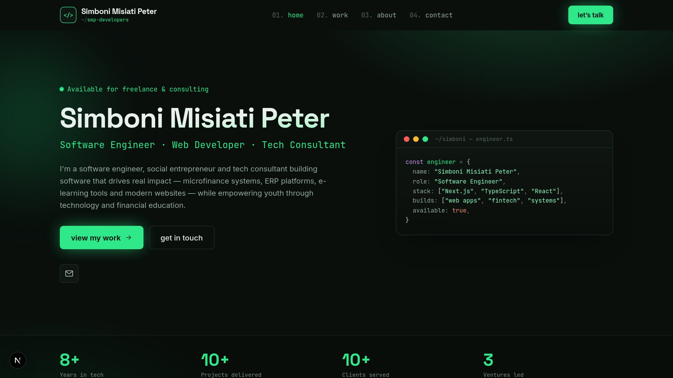 SMP Portfolio — home
